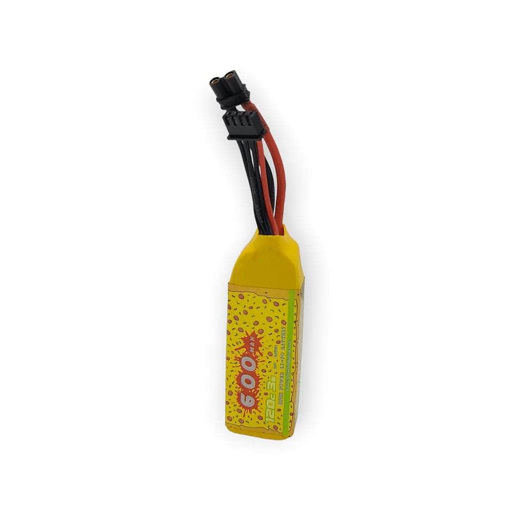 CNHL Speedy Pizza High - Performance 11.1V 3S 600mAh 120C LiPo Battery [DG]