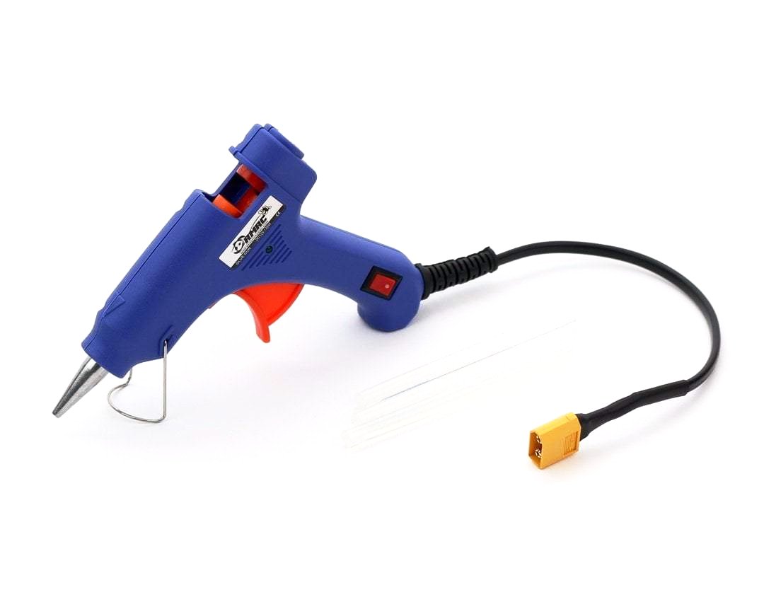 Portable Hot Glue Gun with XT60 Connector for 3 - 4s Batteries