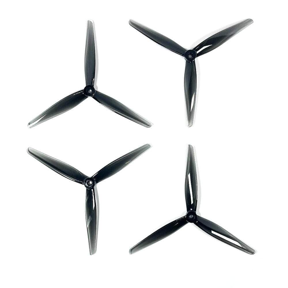 HQProp 7.5X3.7X3 Three-Blade Propellers (2 CW + 2 CCW) for Precise Flight