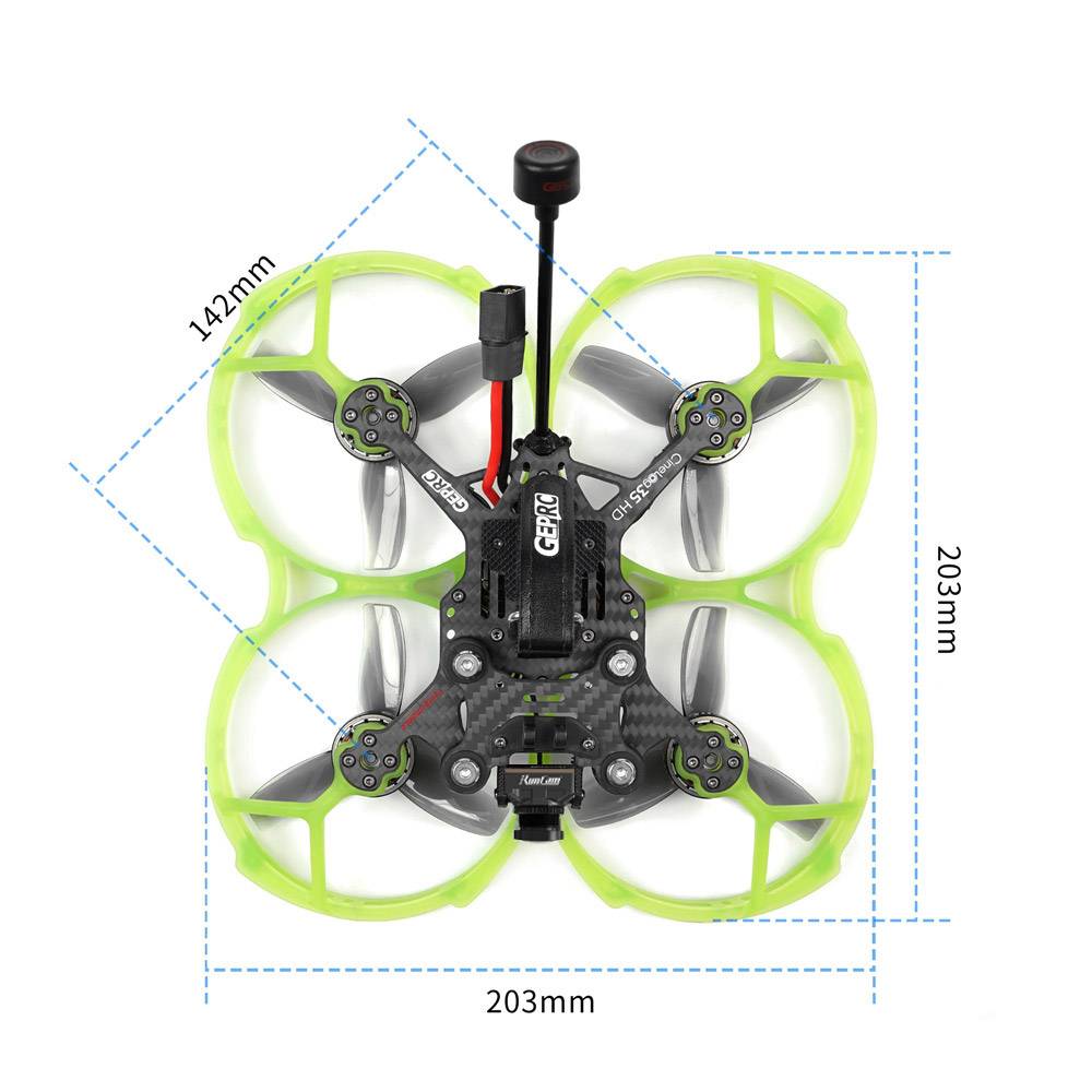 Hot Sale! GEPRC CineLog 35 P 3.5 Cinewhoop HD Drone with RunCam Wasp - Performance Edition