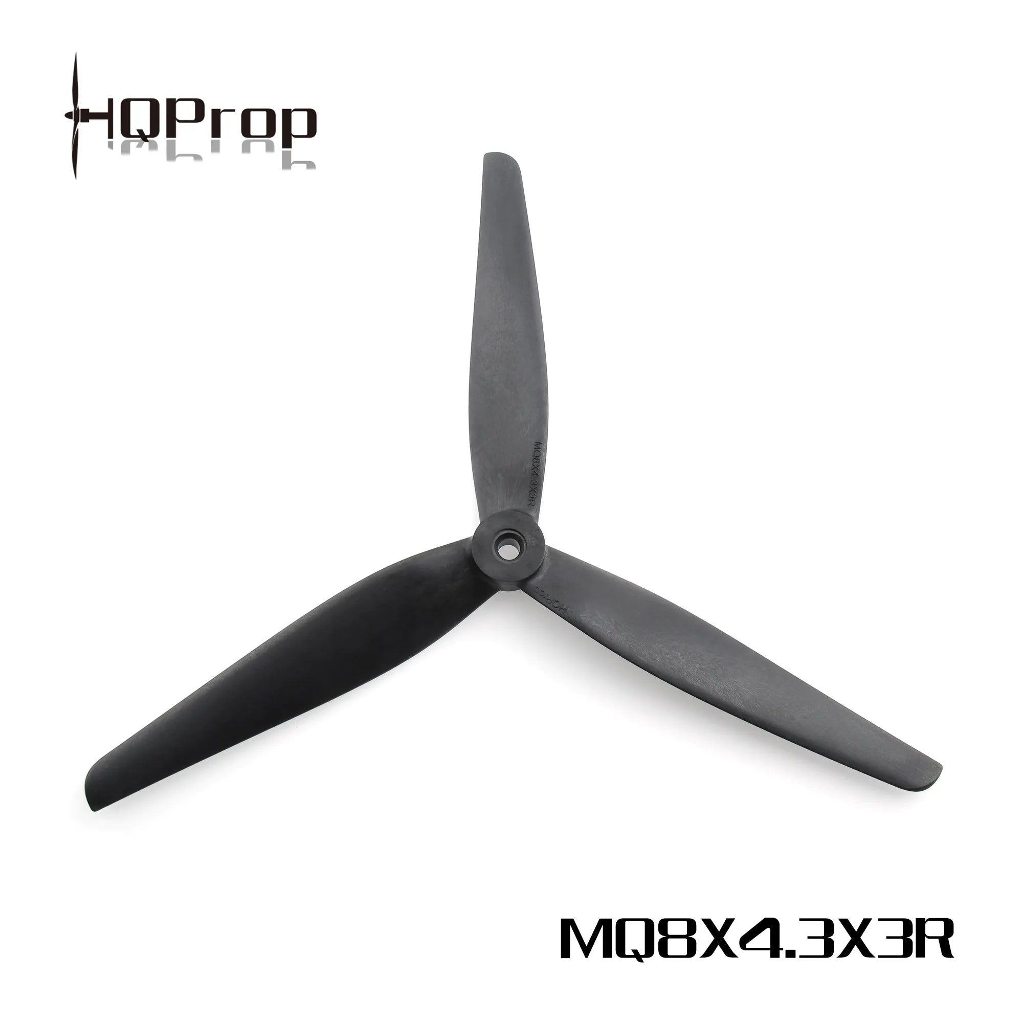 Hot Sale! HQProp MQ 8x4.3x3 Black Propellers in Glass Fiber Nylon (1CW + 1CCW)