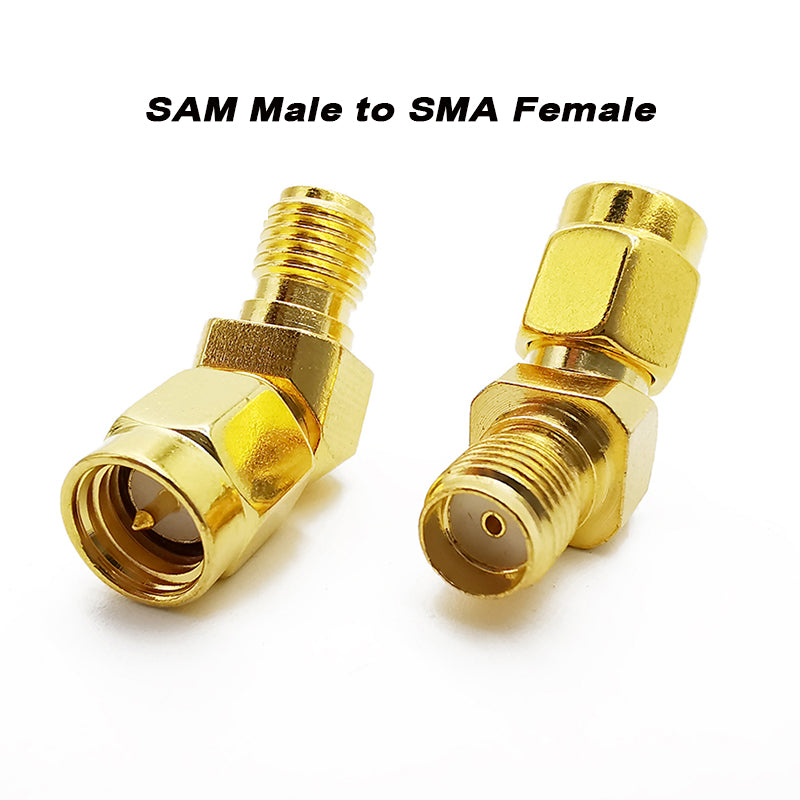 Hot Deal! 45 Degree SMA Female to SMA Male Connector for FPV Pilots