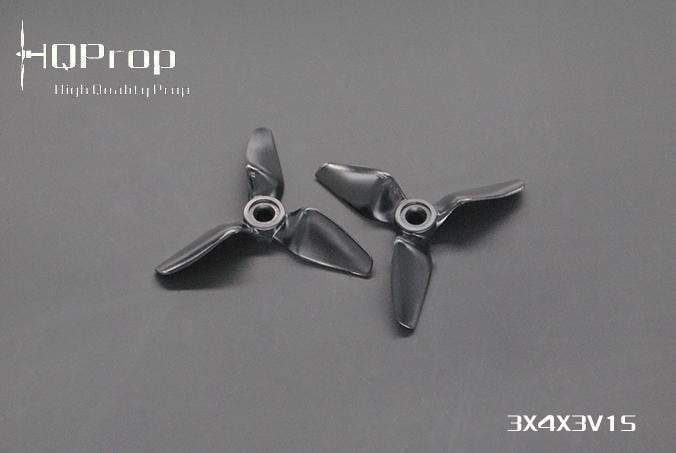 HQProp 3X4X3 Three-Blade Propellers (2CW + 2CCW) Ideal for FPV