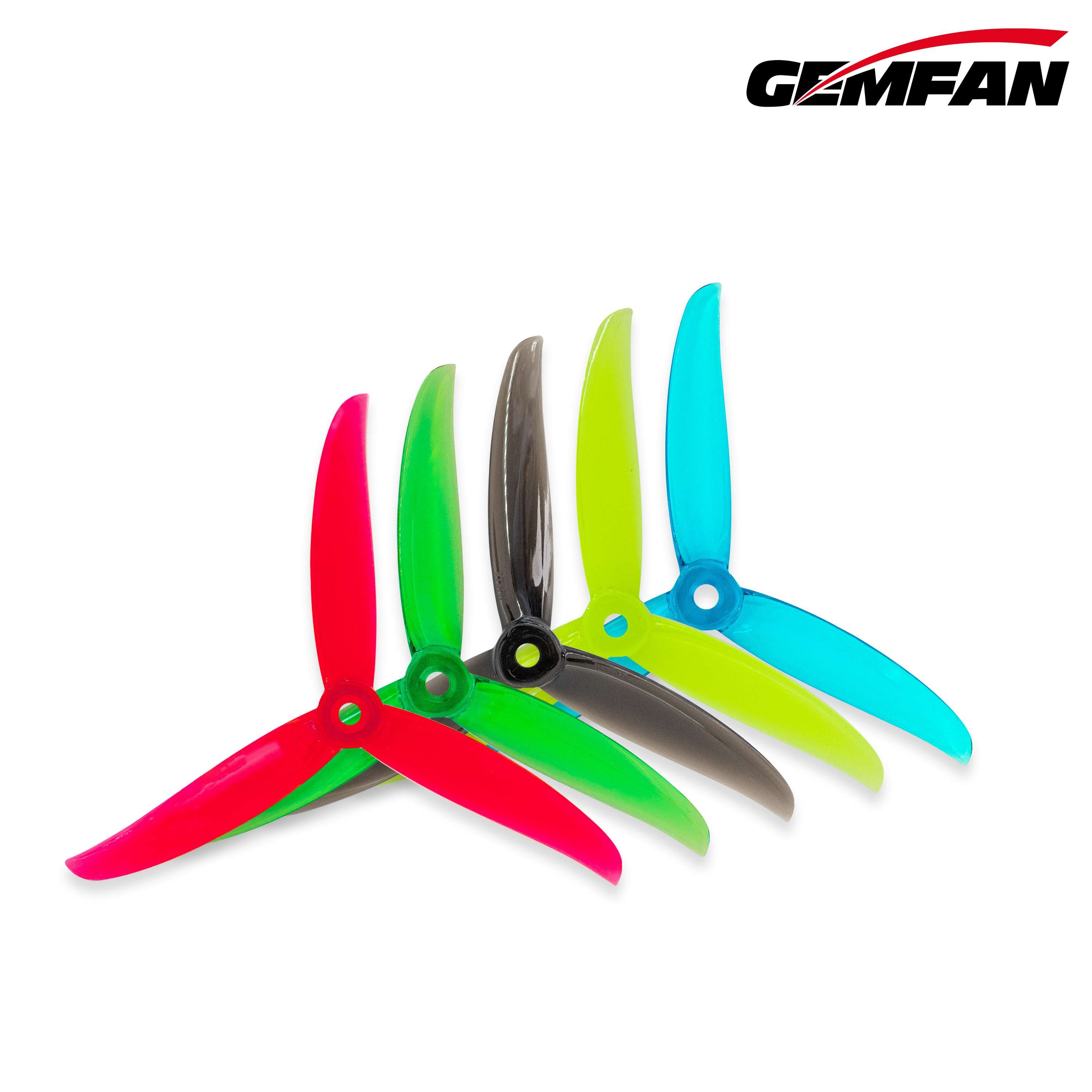 Gemfan Vanover 5136 3-Blade Drone Propellers (2 CW + 2 CCW) for Racing & Freestyle