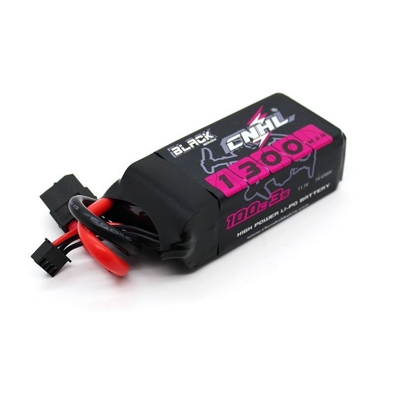 CNHL Black Series 1300mAh 11.1V 3S 100C Lipo Battery XT60 - High - Performance Option