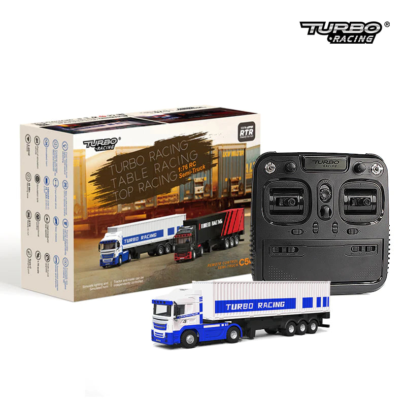 Hot Deal! RadioMaster Turbo Racing C50 1:76 Scale RC Semi - Truck for Enthusiasts
