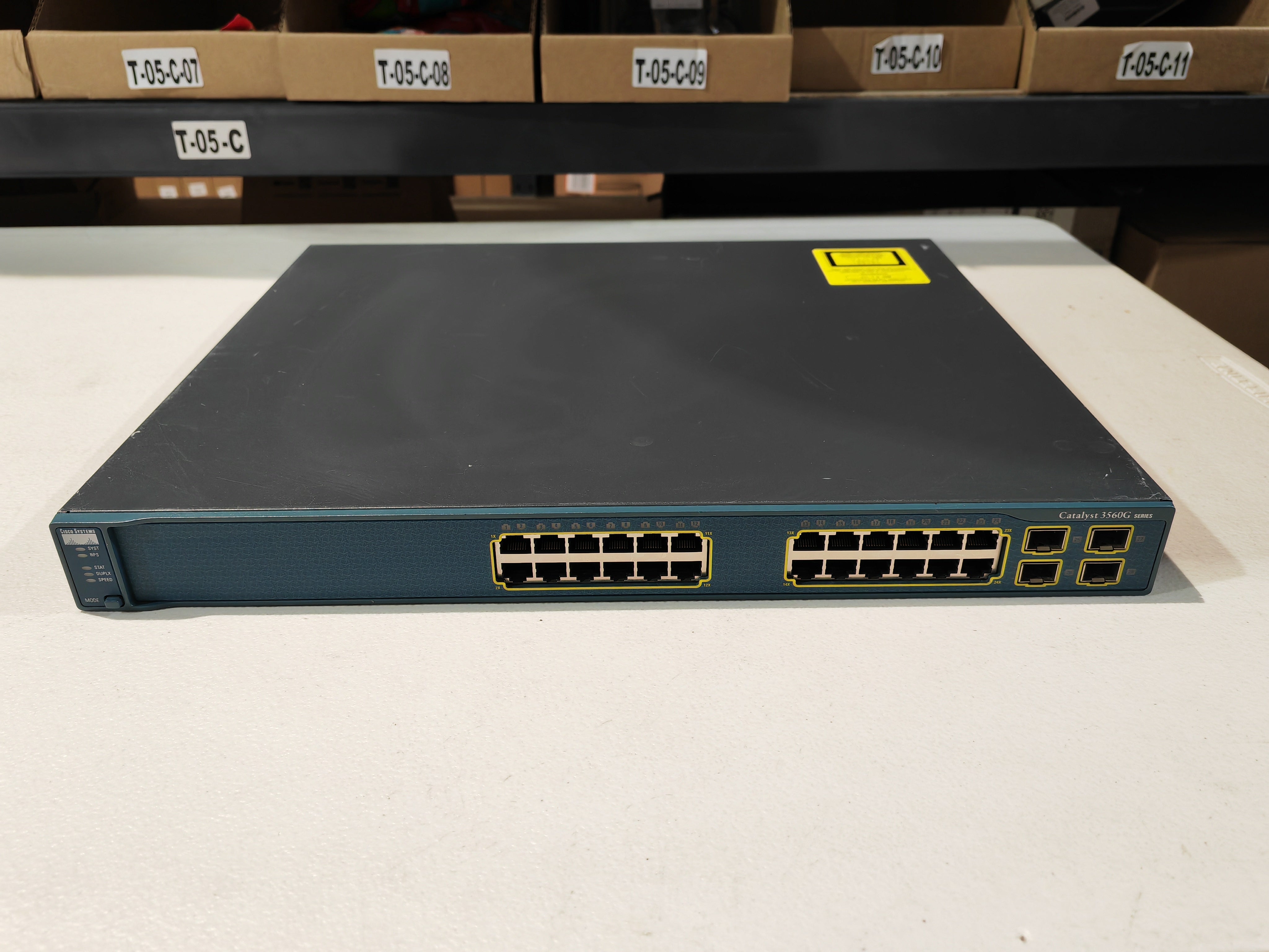 Great Deal! Used Cisco Catalyst 3560G Series Desktop Switches for PC
