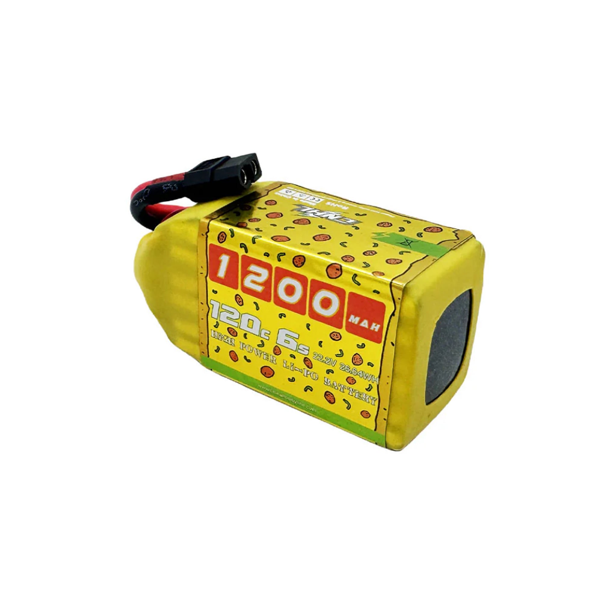 Hot Deal: CNHL Speedy Pizza V2.0 1200mAh 22.2V 6S 120C Lipo Battery XT60