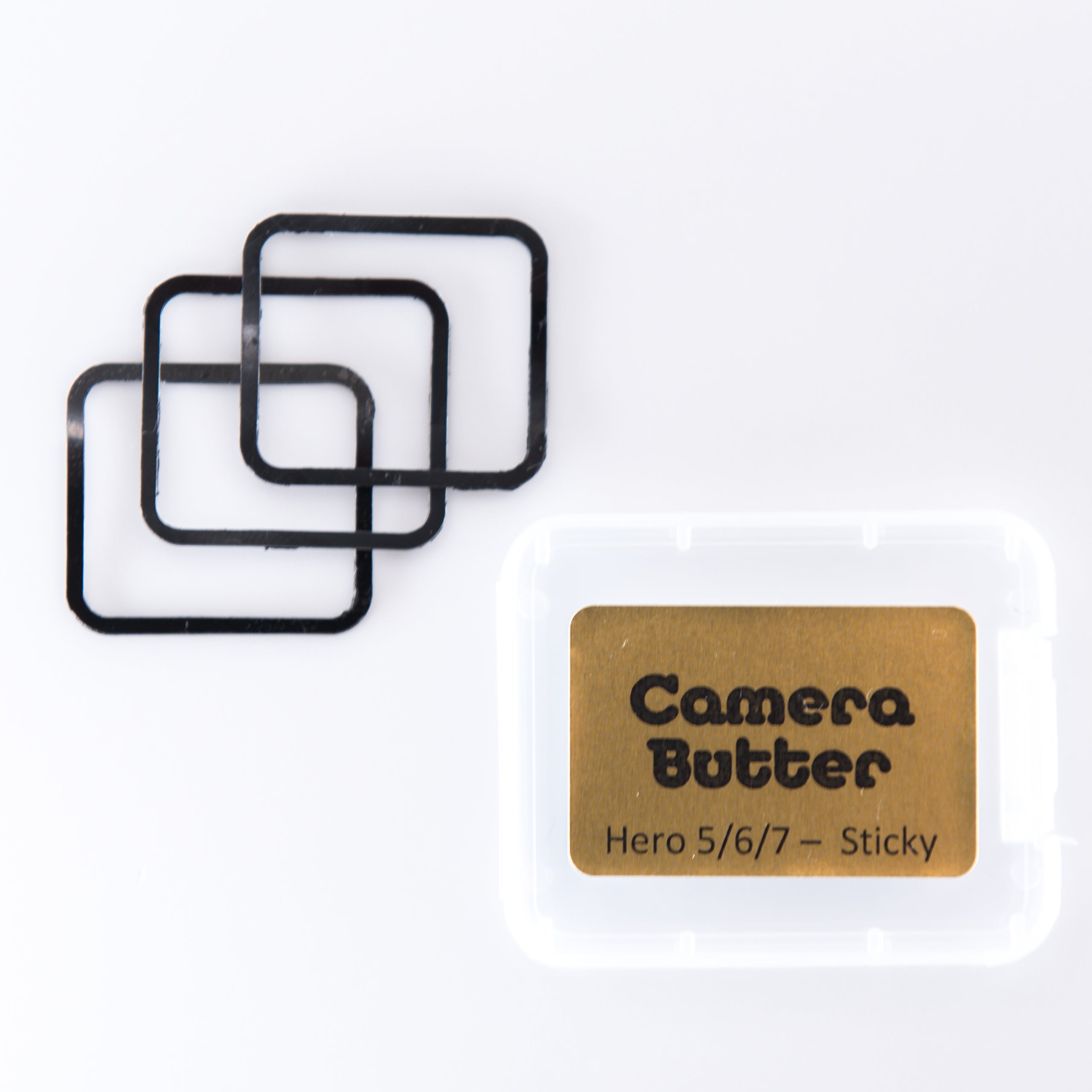 3-Pack Camera Butter Replacement Adhesive for GoPro ND Filters & Lens Shields