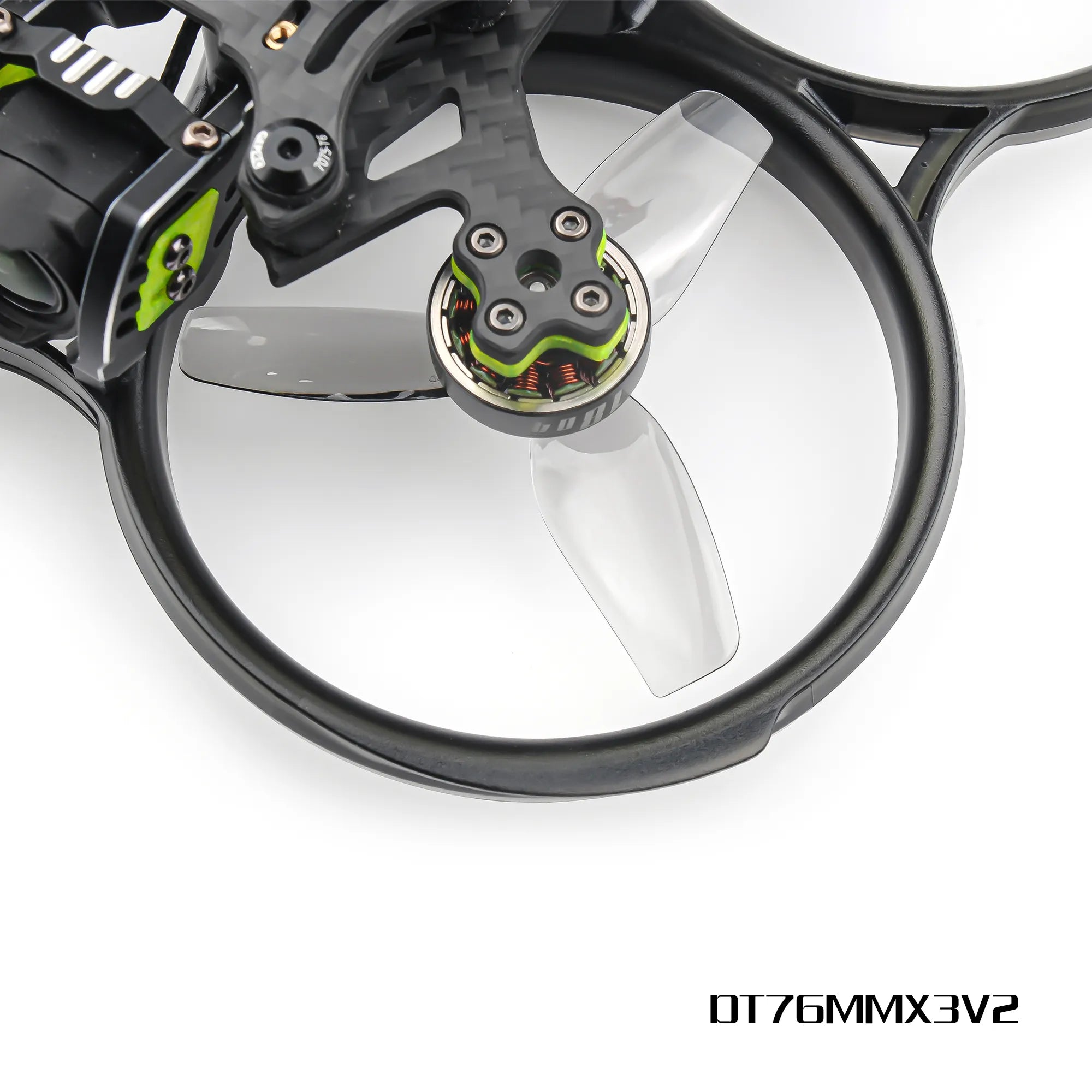 HQProp DT76MMX3 V2 3-Blade CineWhoop Propellers (2CW+2CCW) - Great Deal!