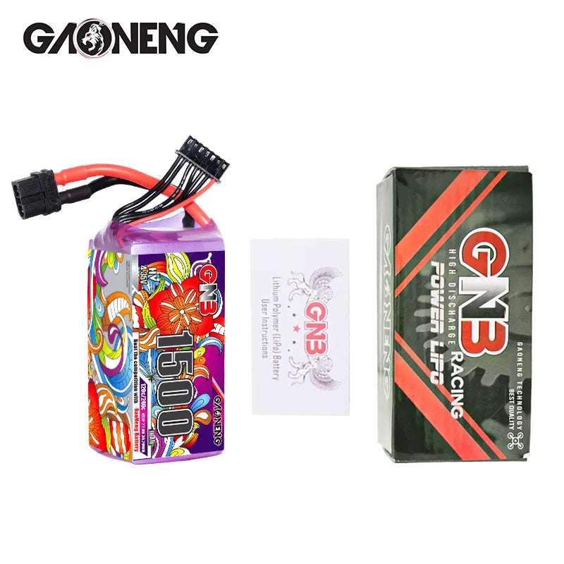 GAONENG GNB 6S 22.8V 1500mAh 120C XT60 LiPo Battery - Hot Deal