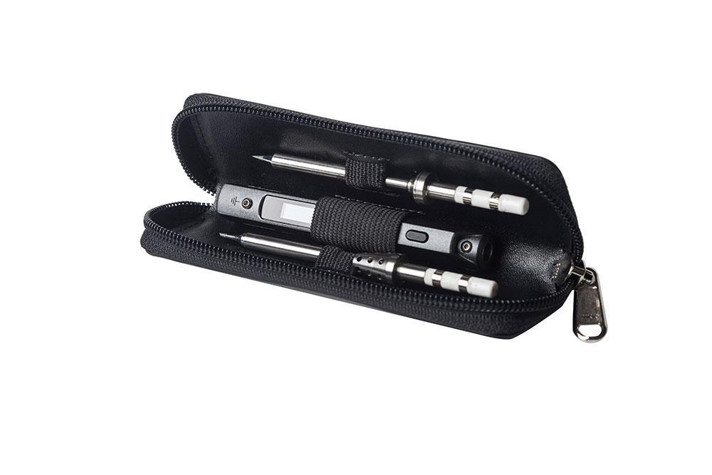 Exclusive Miniware Carrying Pouch - Ideal for TS80, TS80P, TS100, TS101, and PINECIL Soldering Irons