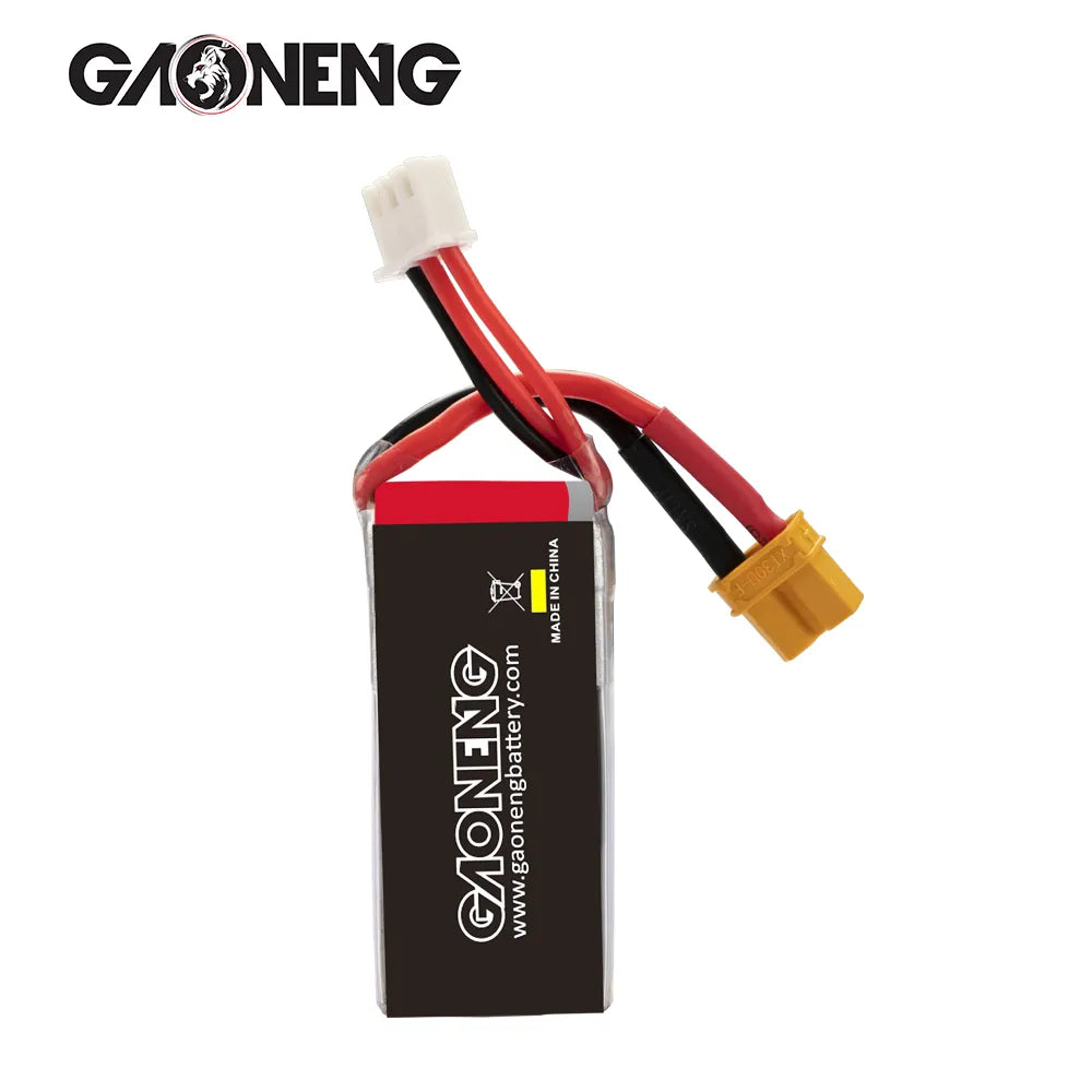 High - Energy GAONENG 7.4V 350mAh 60C 2S LiPo Battery with XT30 Connector [DG]