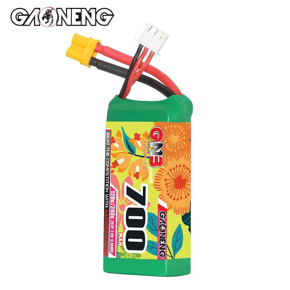 GAONENG GNB 2S 7.4V 700mAh 120C XT30 LiPo Battery - High - Performance Deal