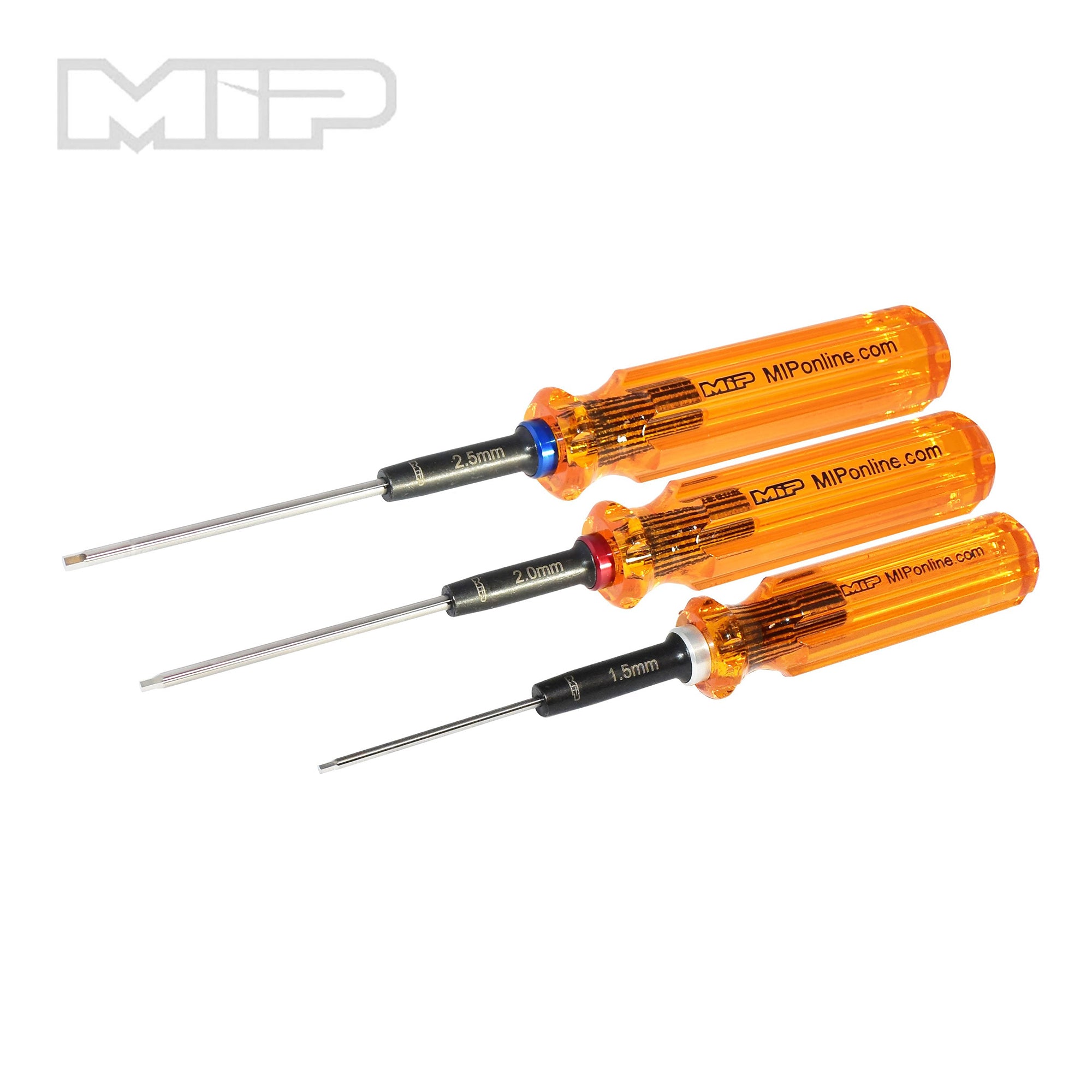 MIP Gen 2 Hex Driver Wrench Set - 1.5mm, 2.0mm, & 2.5mm High - Precision Tools