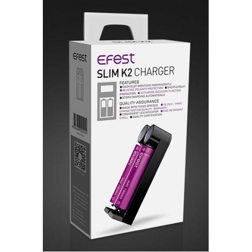 Efest SLIM K2 - High - Quality, Cost - Efficient Intelligent Dual Slot Li - ion Charger on Sale