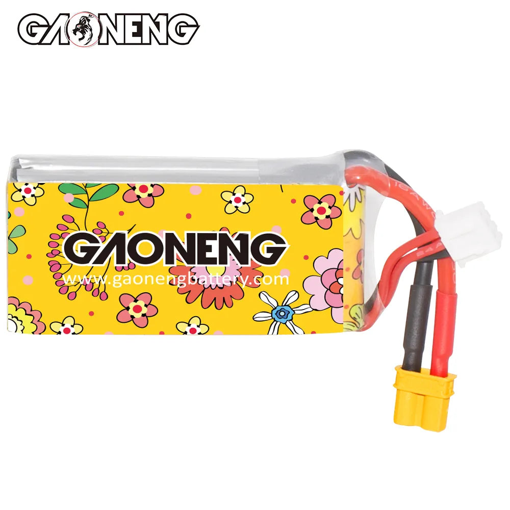 GAONENG GNB High-Voltage 2S 7.6V 850mAh 120C XT30 LiPo Battery