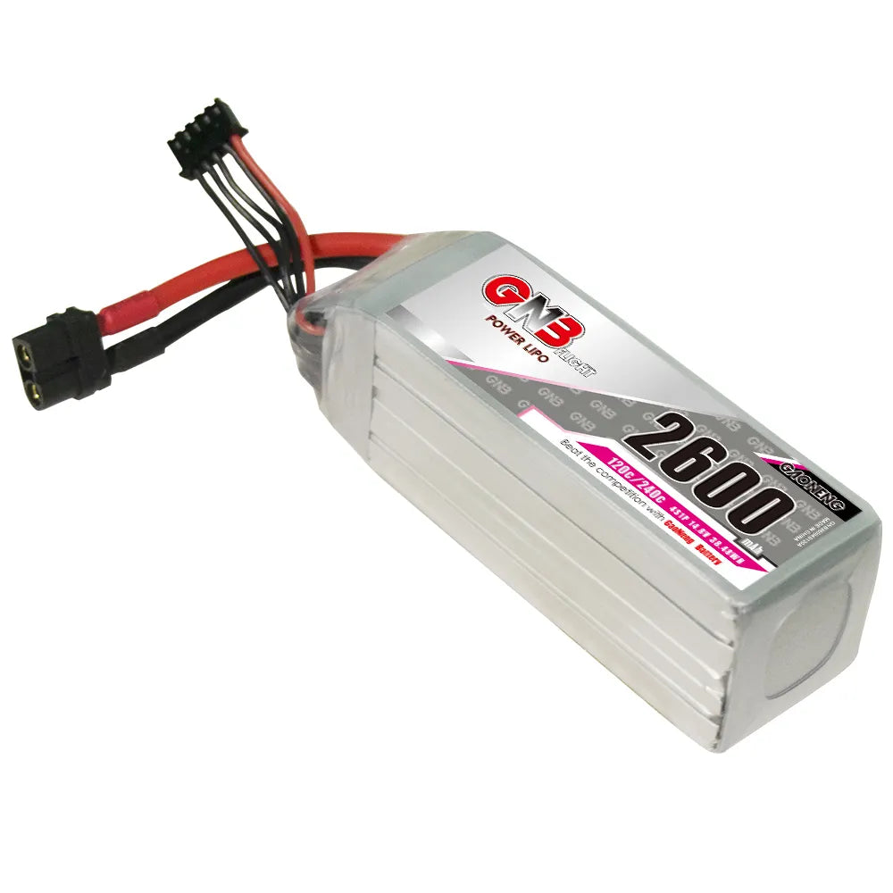 GAONENG High - Performance 14.8V 2600mAh 120C XT60 4S LiPo Battery [DG]