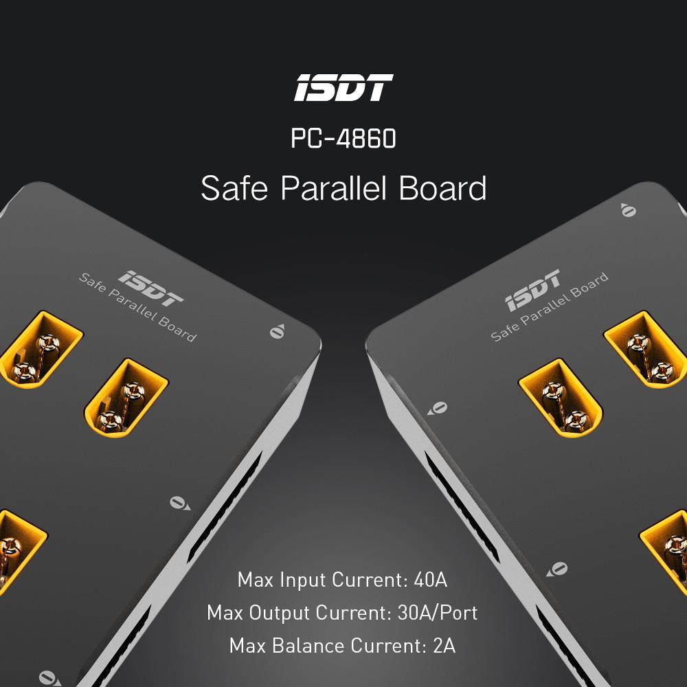 iSDT PC-4860 1 - 8S Compact XT60 Safe Parallel Balance Charging Board