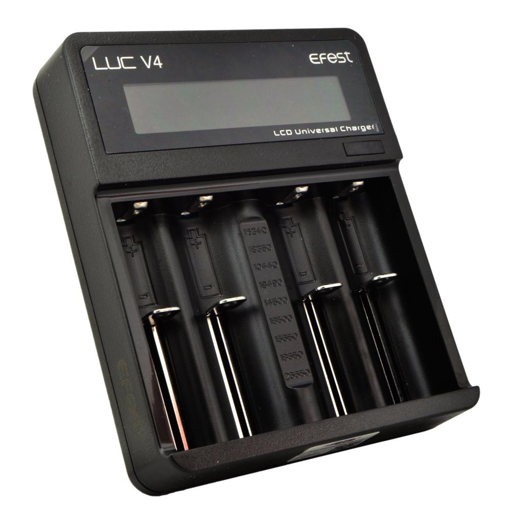 Efest LUC V4 4-Bay Li-ion Charger with Powerful Power Bank Function