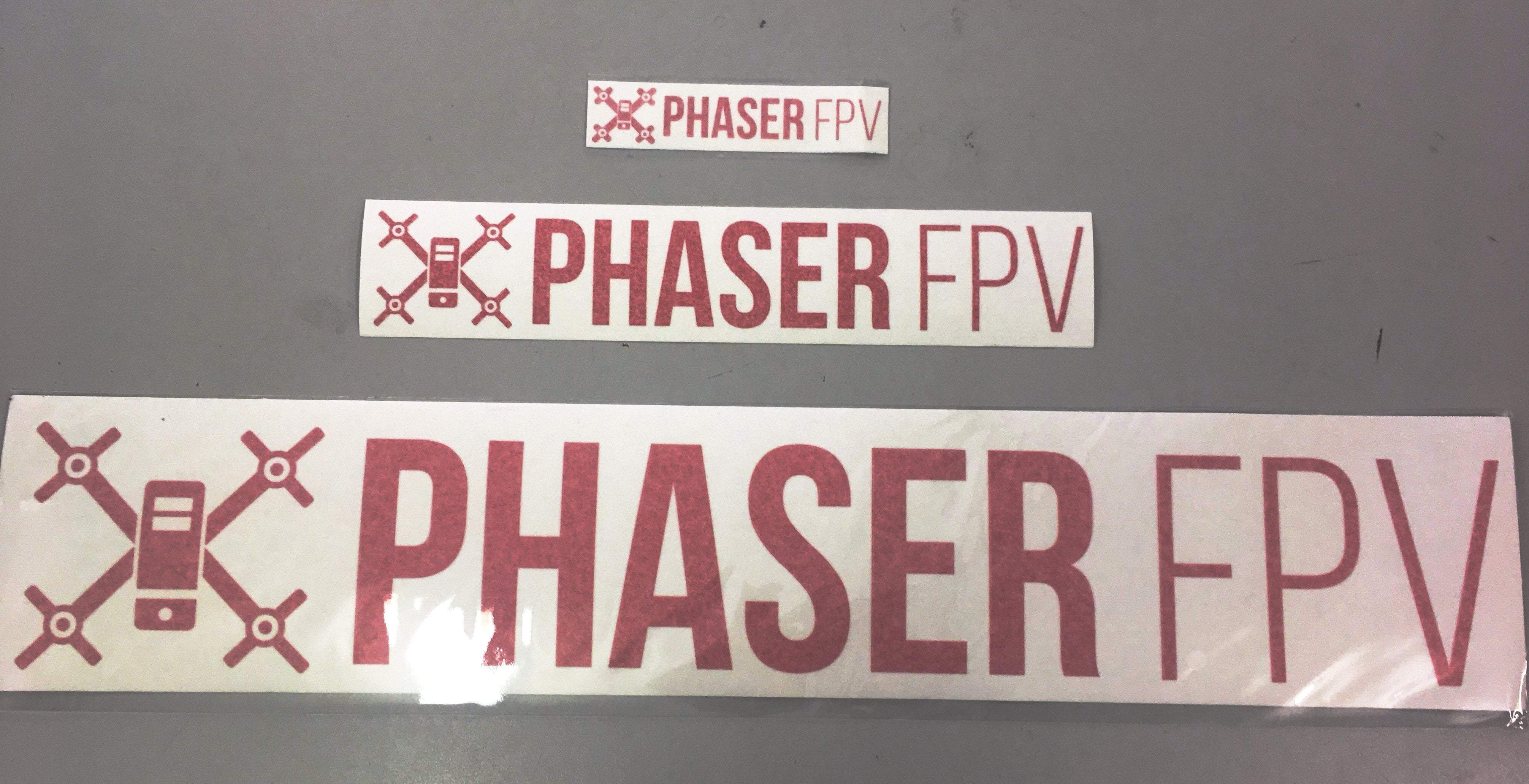 Hot Phaser FPV Transfer Stickers - 625mmx120mm