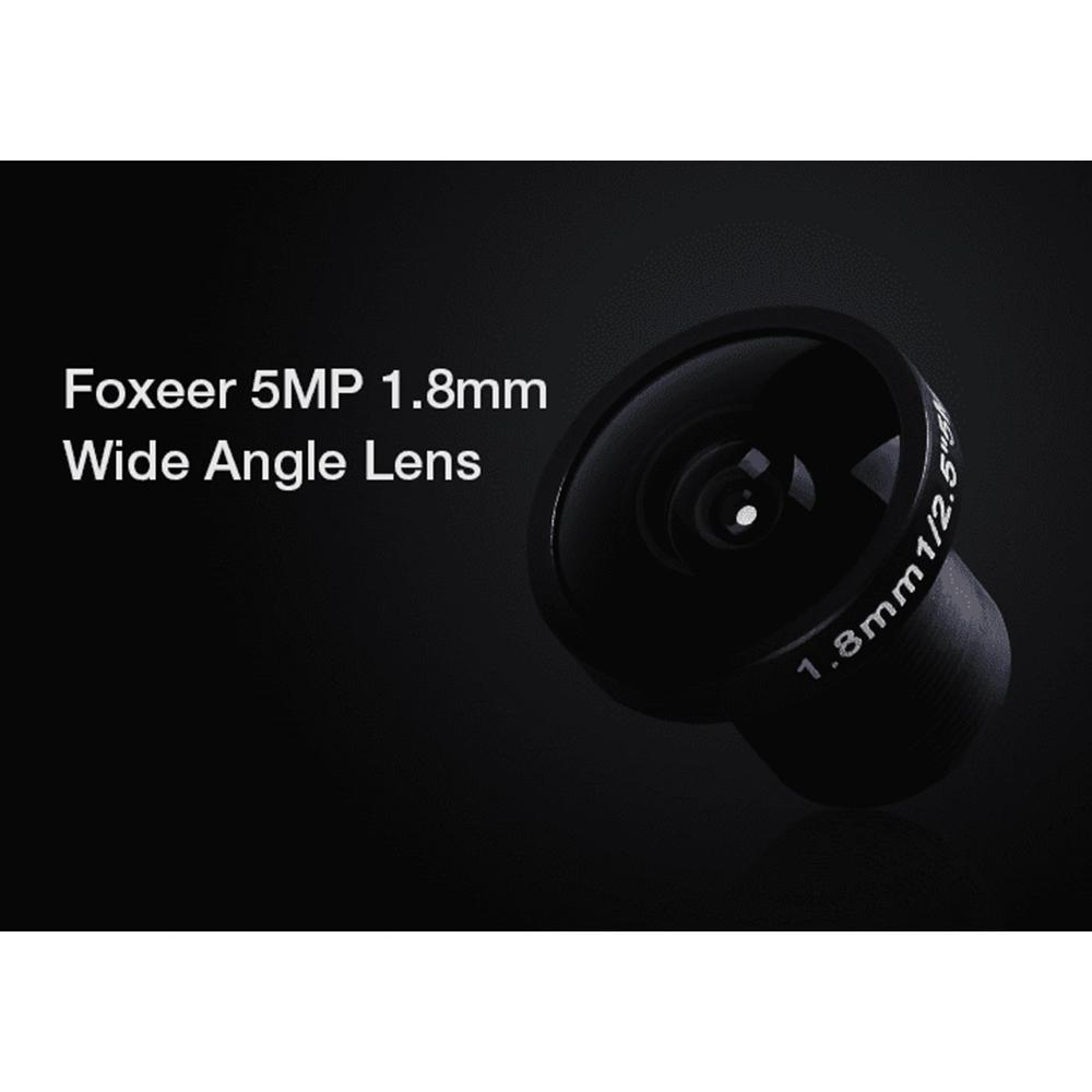 Hot Sale! Foxeer 1.8mm M12 Wide - Angle Lens for Arrow, Monster, Predator, Falkor Cameras