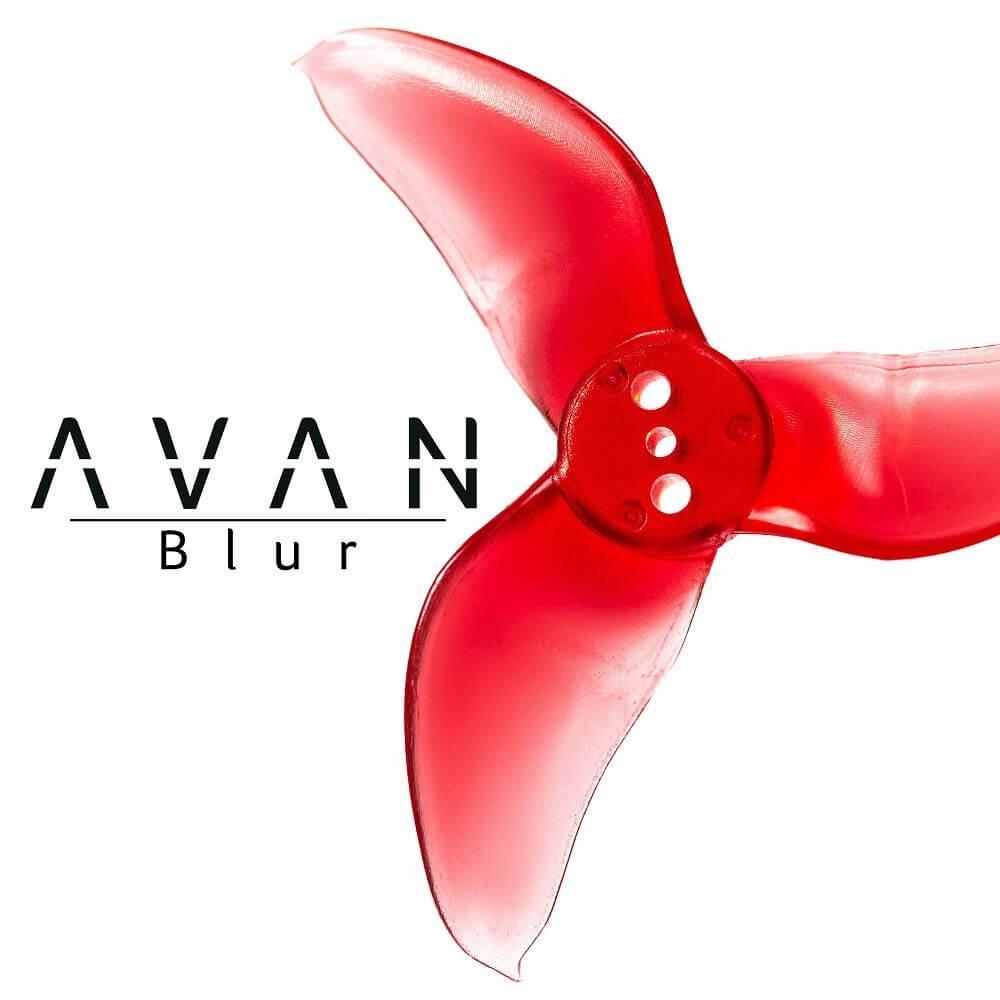 EMAX Avan Blur 2-Inch 3-Blade Propellers (2CW + 2CCW) with 1.9-Inch Pitch