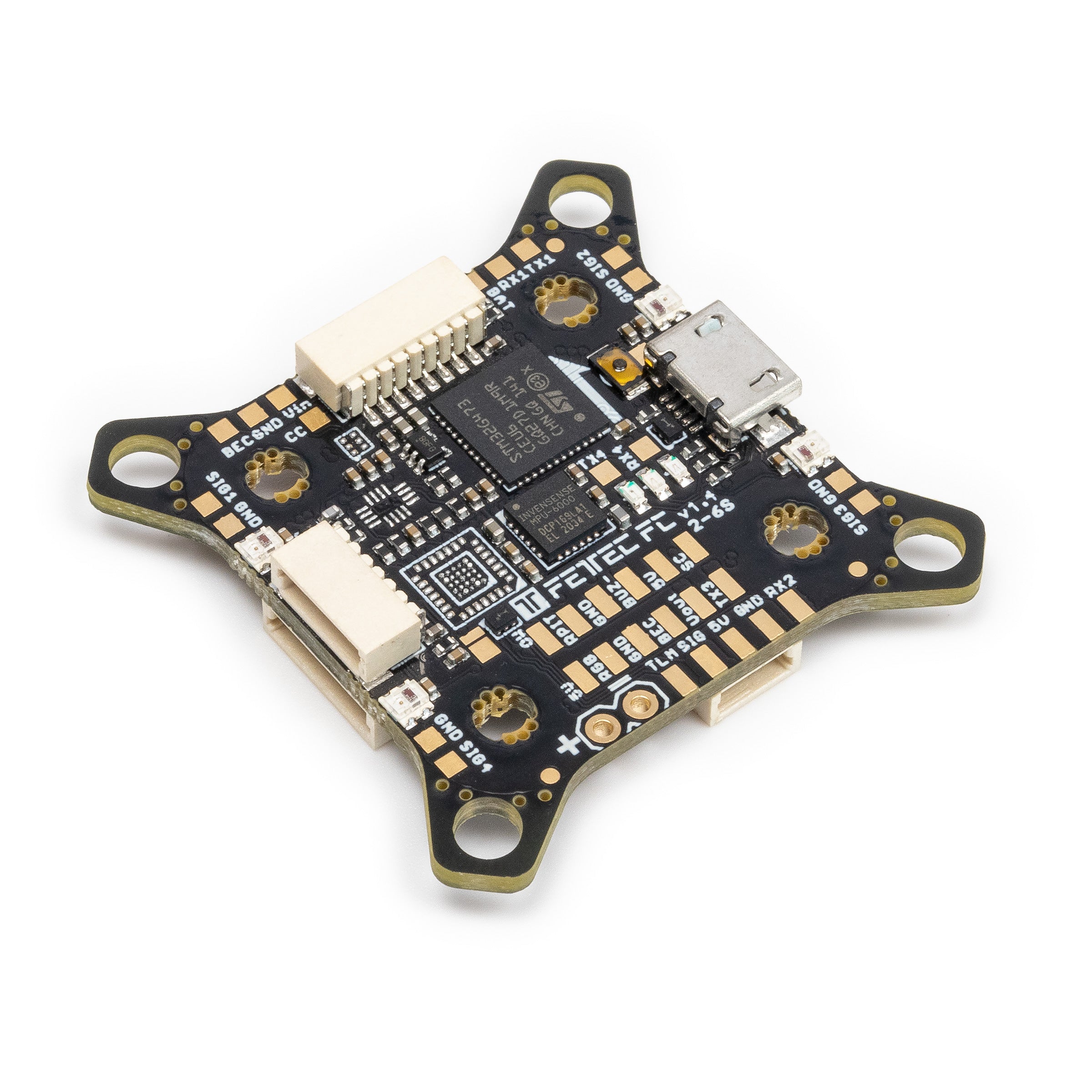 Hot Deal! FETtec FC G4 v1.7 Flight Controller with IIM - 42652 Gyro