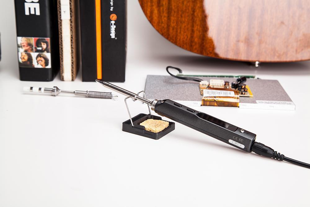 Hot Deal! Miniware Ceramic Soldering Iron Stand - Ideal for TS100 and More