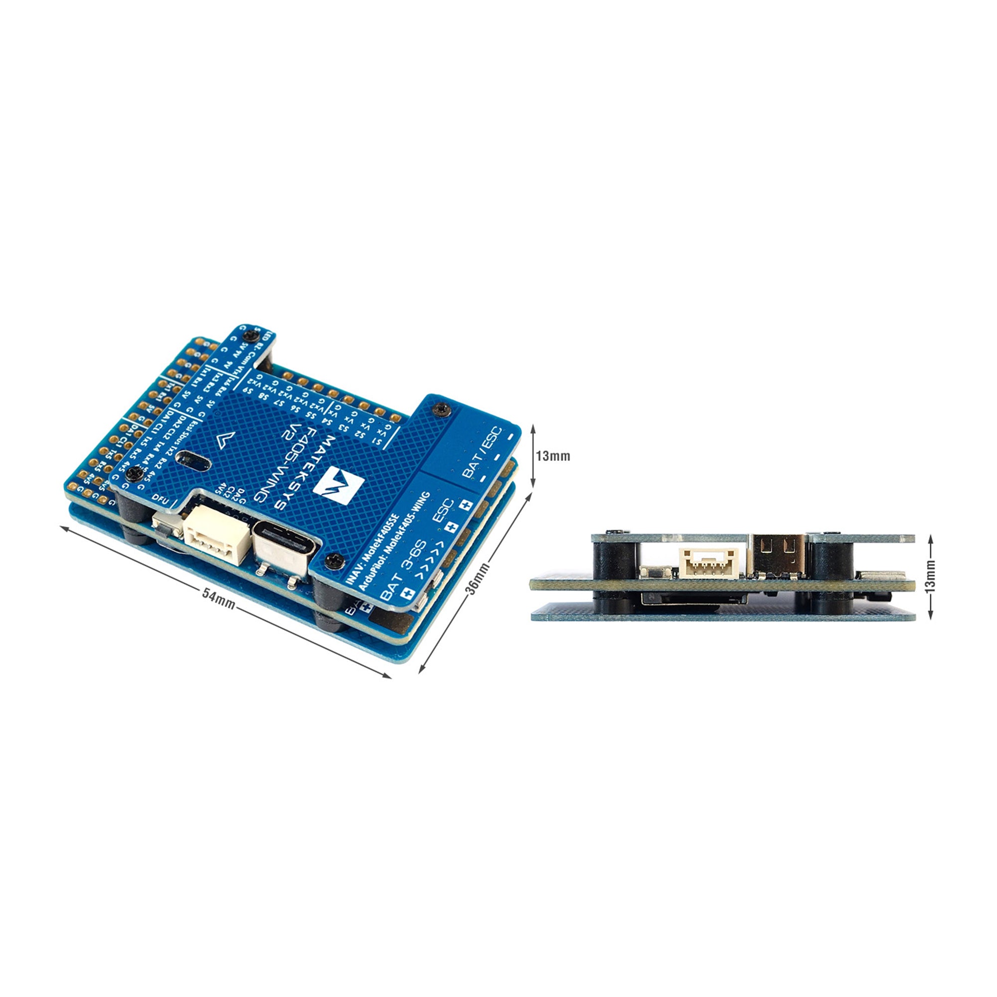 Hot Sale! Matek F405 Wing V2 Flight Controller with ICM42688-P Sensor