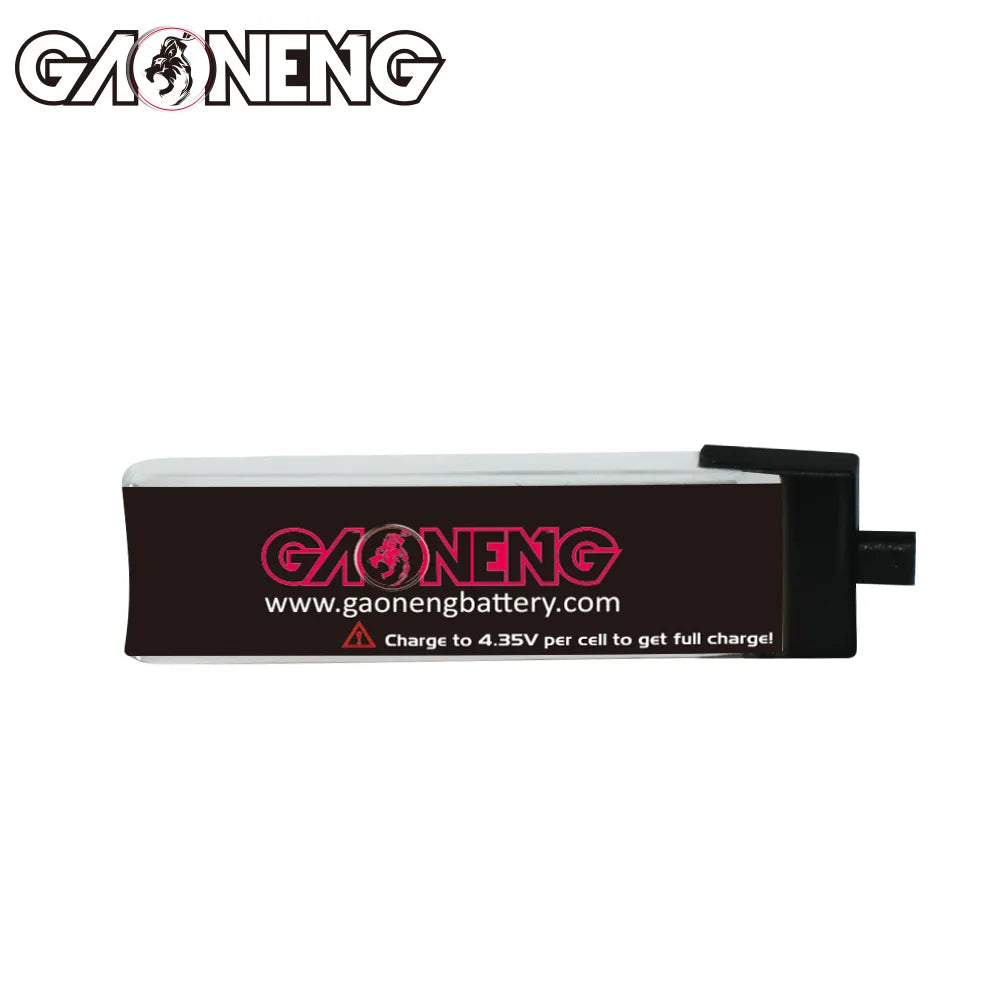 Hot Sale! GAONENG GNB 1S 3.8V 550mAh 100C A30 Plastic Head LiPo Battery for FPV Drones