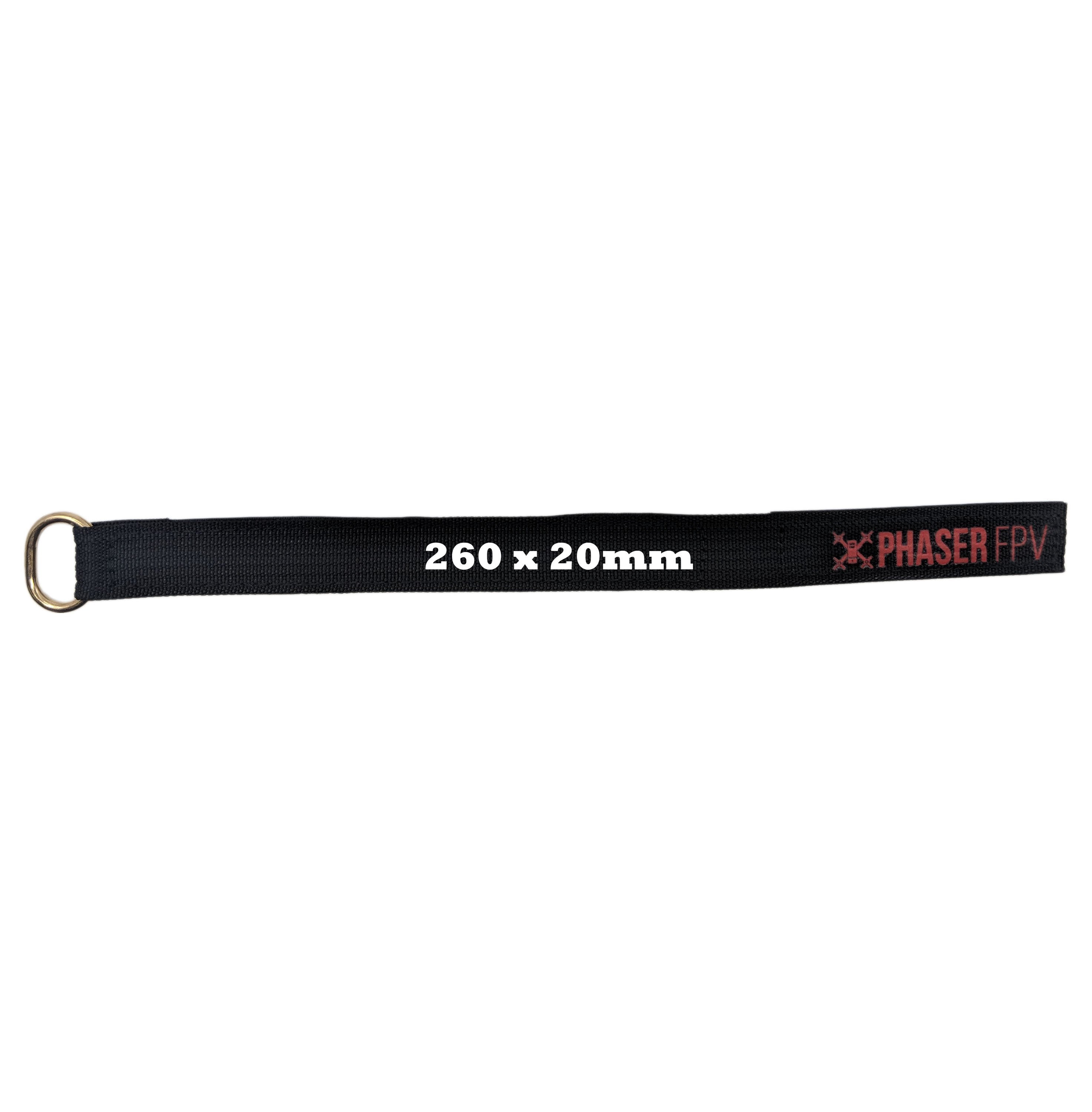 Phaser FPV Branded Nylon Webbing Lipo Battery Strap 260x20mm