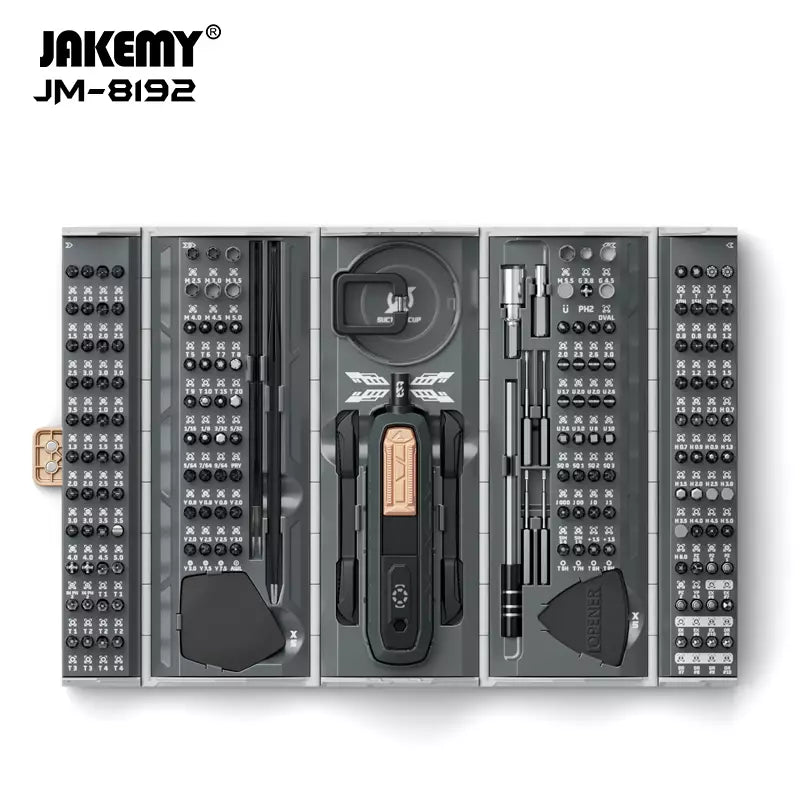 JAKEMY JM-8192 180-in-1 CR-V Screwdriver Set - Ideal for Aussie DIYers