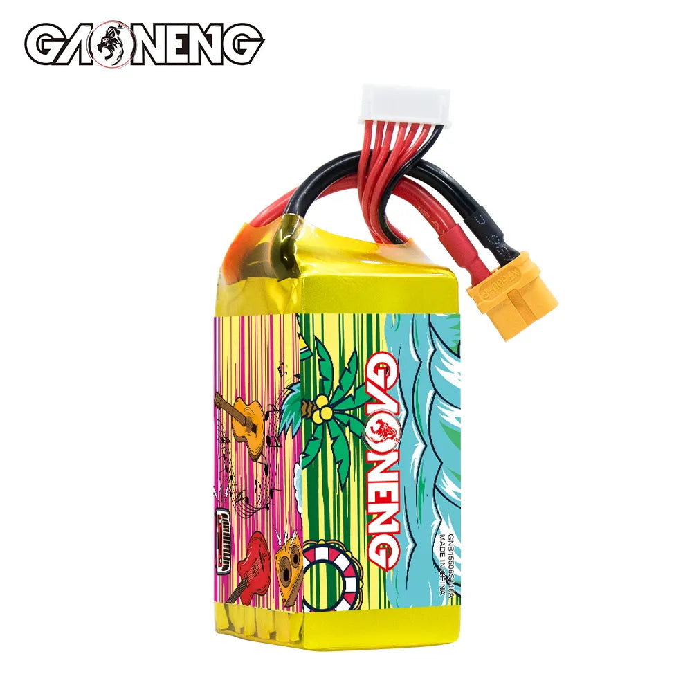 GAONENG High - Performance 6S 22.2V 1550mAh 140C XT60 LiPo Graphene Battery on Sale