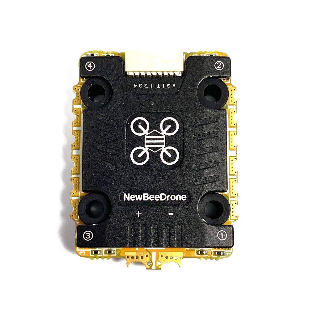 NewBeeDrone Infinity200 45A 3 - 6S BLHeli_32 4 - in - 1 Plug - and - Play 20x20 ESC