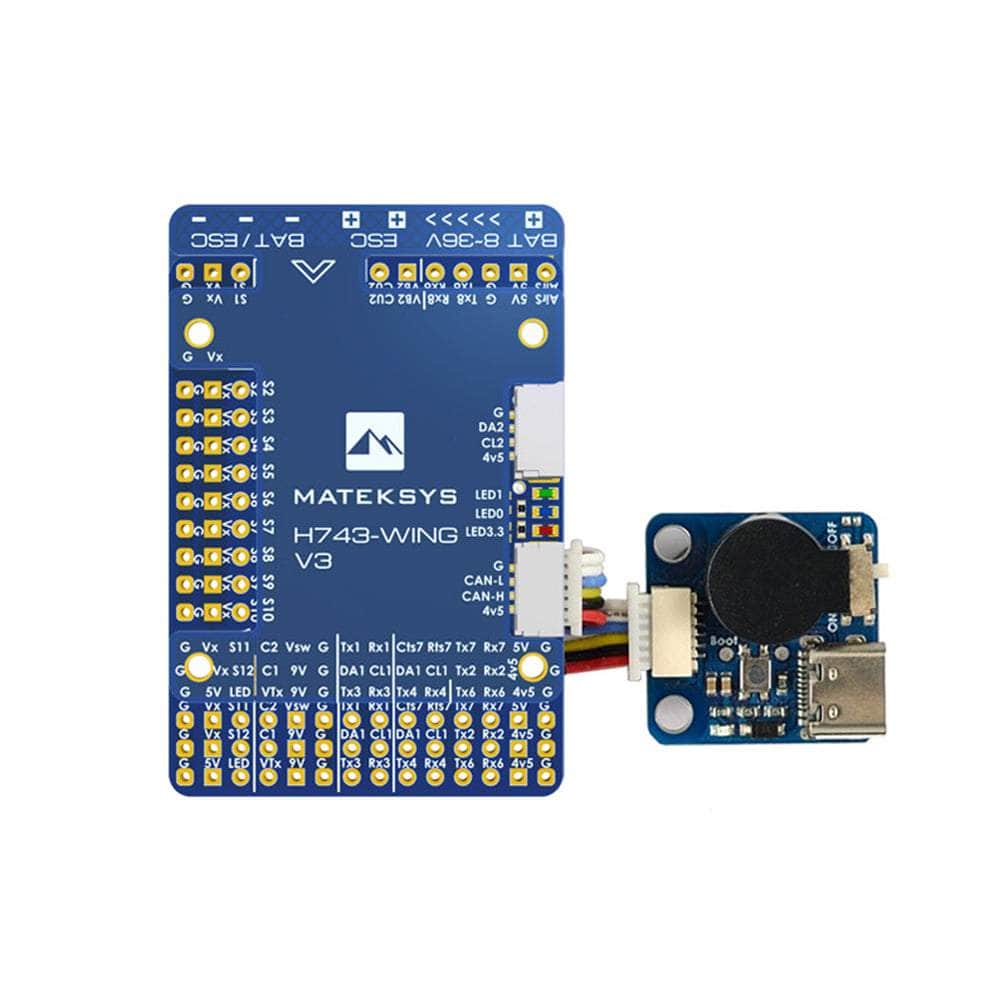Hot Deal: Matek H743-Wing V3 Flight Controller with Dual Gyros