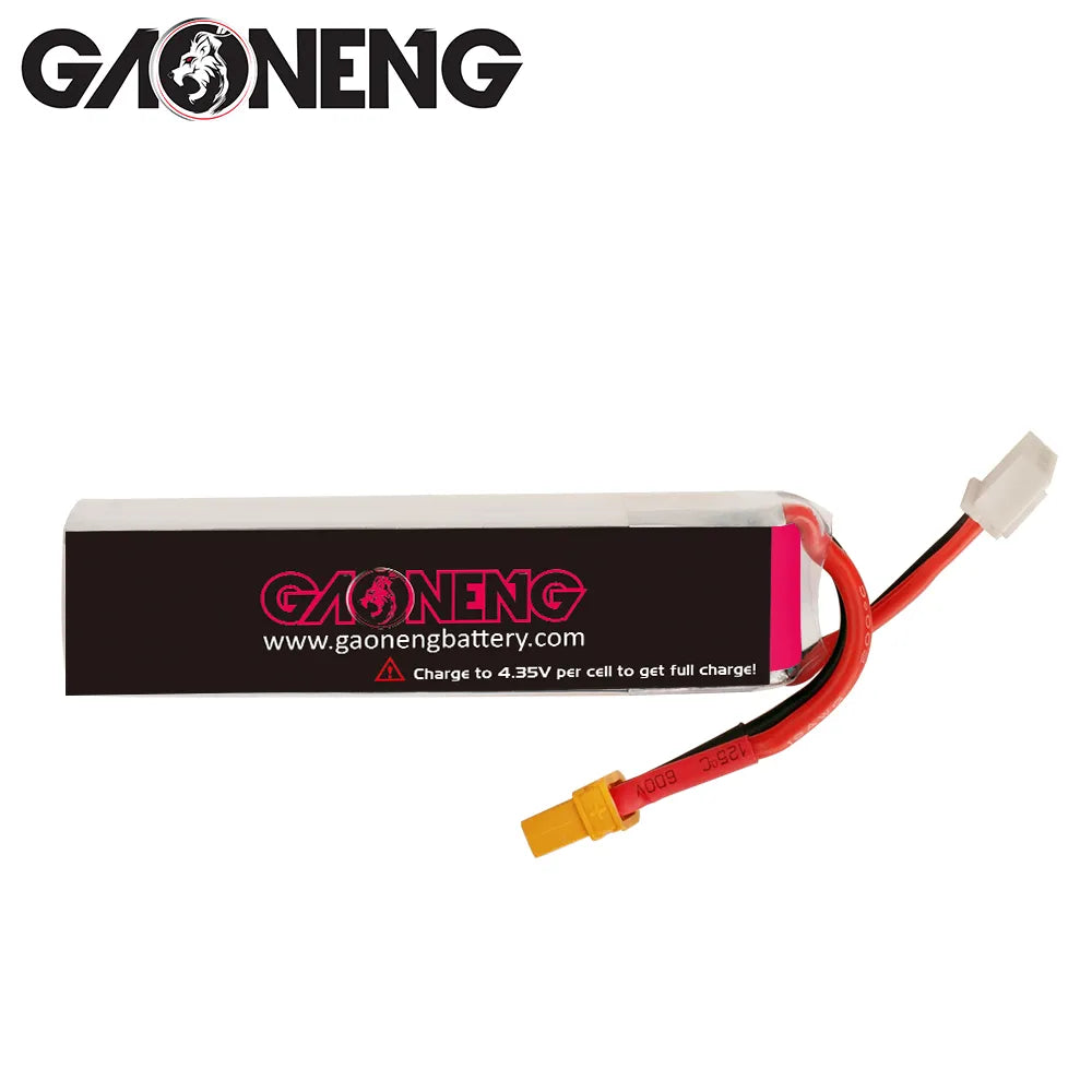 High - Energy GAONENG GNB 7.6V 720mAh 100C XT30 2S LiHV LiPo Battery