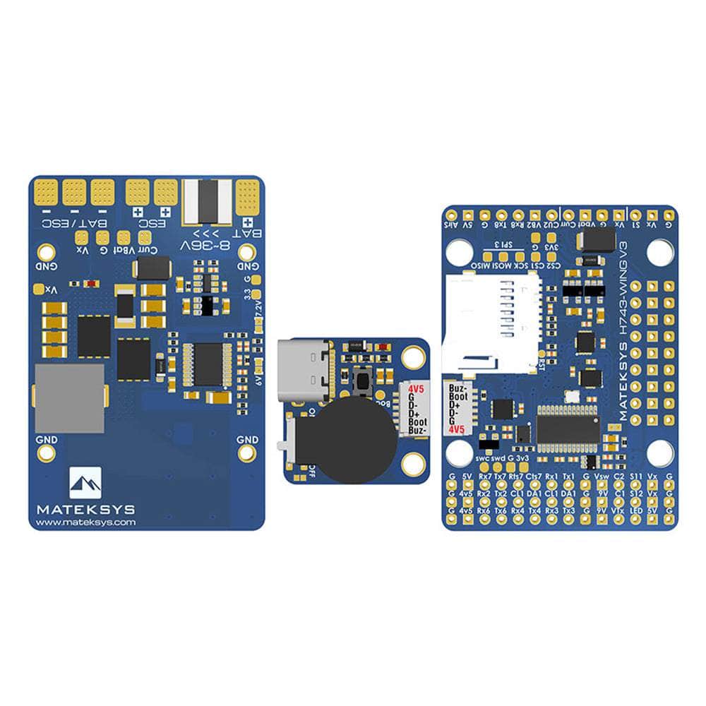 Hot Deal: Matek H743-Wing V3 Flight Controller with Dual Gyros
