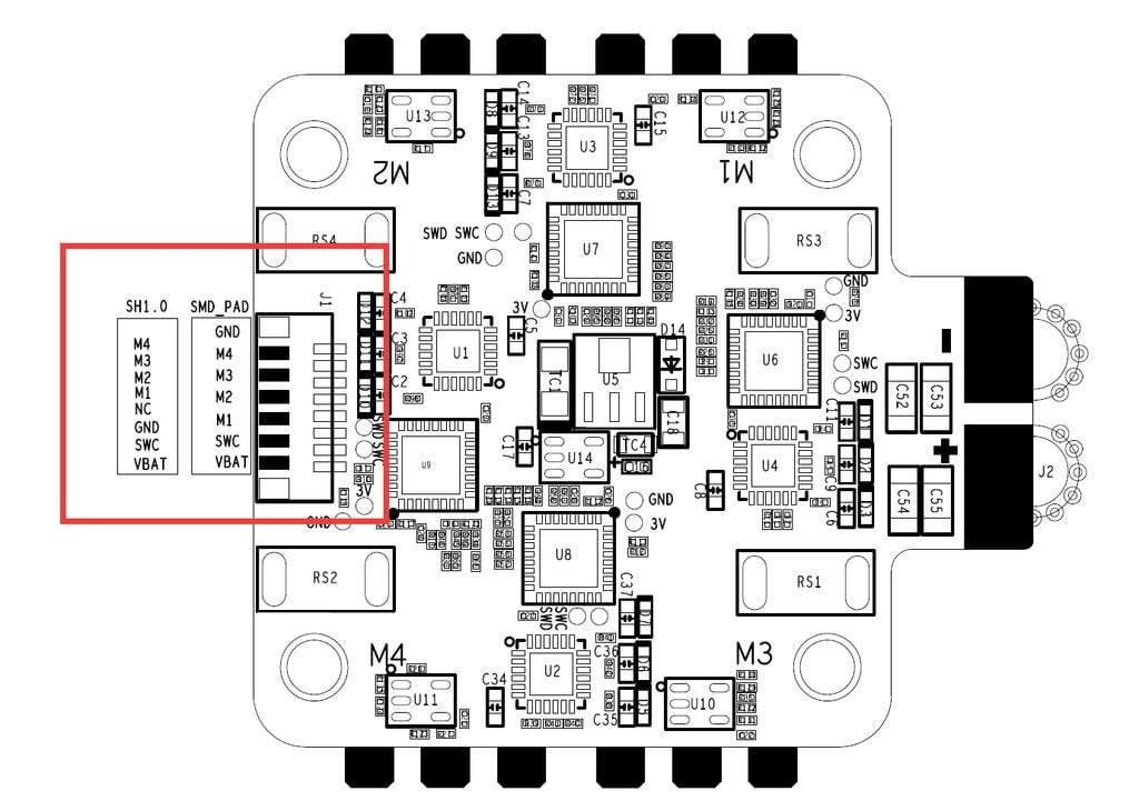 RDQ Joshua Bardwell 32-Bit 4-in-1 30A 3-6S ESC for Racing