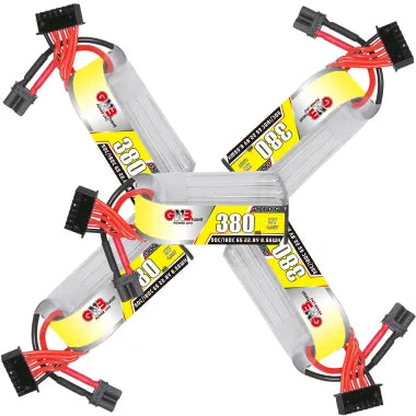 Hot Sale GAONENG GNB 6S 22.8V 380mAh 90C XT30 High - Performance LiPo Battery