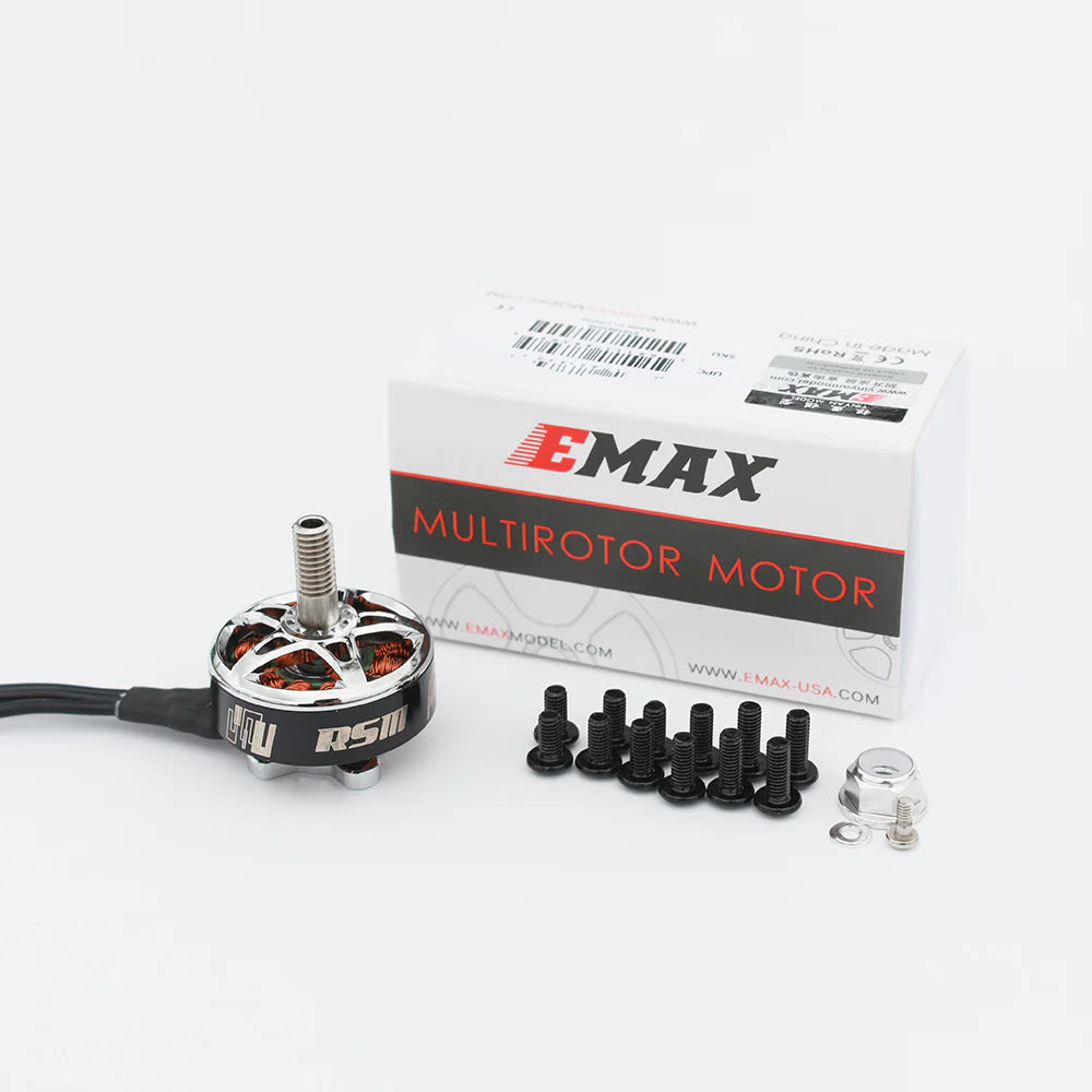 Emax RSIII 2207 FPV Racing Motor: 1800KV, 2100KV, 2500KV Options