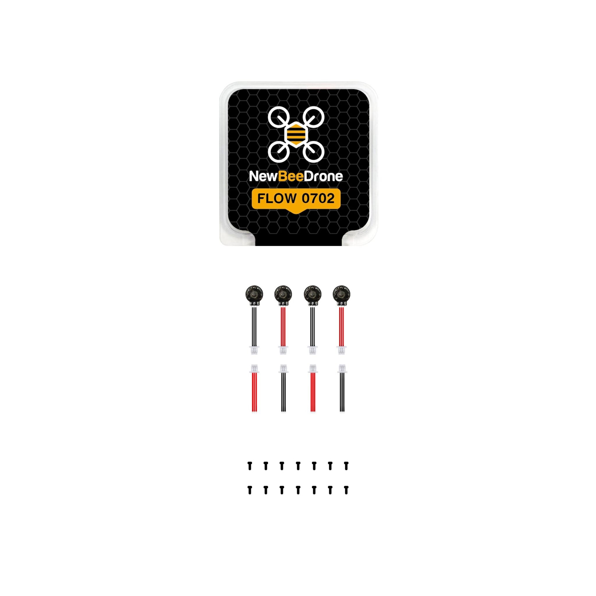 NewBeeDrone Flow 0702 29000kv Dual Ball Bearing Ultra - Light Whoop Motor
