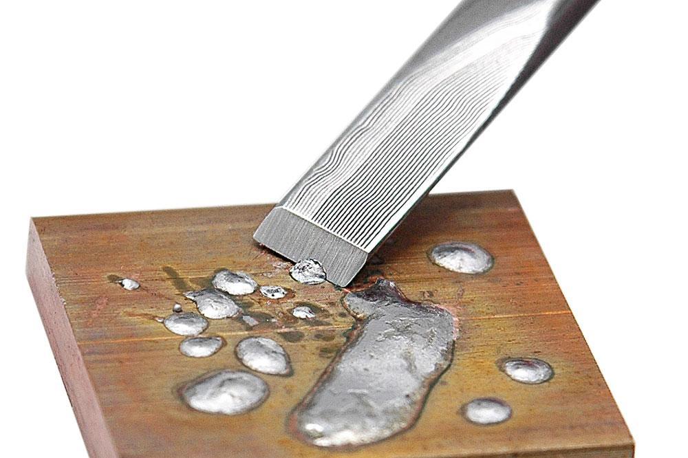 High - Quality Stainless Steel Miniware Solder Scraper for Bench Cleaning