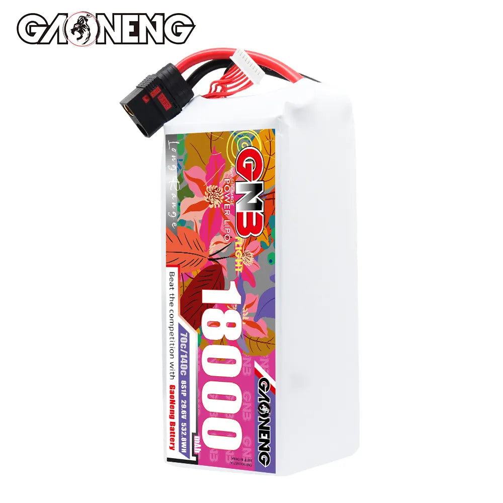 Hot Deal! GAONENG 22.2V 18000mAh 70C RC LiPo Battery QS8