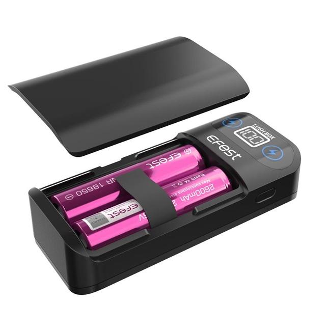 Efest Lush Box 18650 Charger with Power Bank: Great Deal!