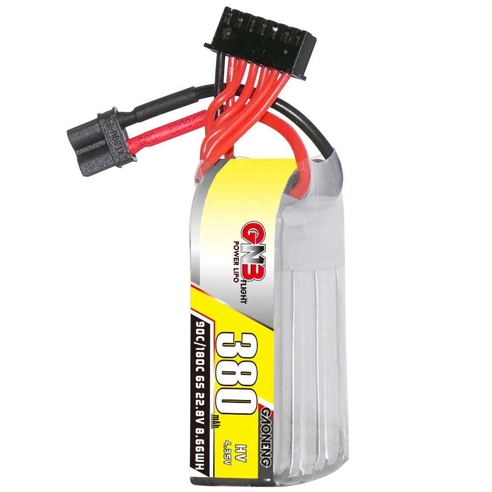 Hot Sale GAONENG GNB 6S 22.8V 380mAh 90C XT30 High - Performance LiPo Battery