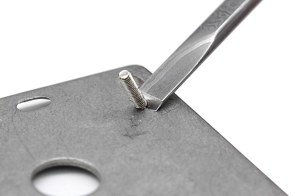 High - Quality Stainless Steel Miniware Solder Scraper for Bench Cleaning