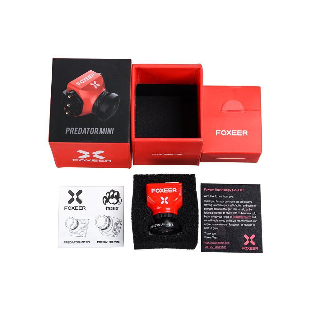 Hot Deal! Foxeer Predator Mini 5 FPV Camera with 1000TVL, Super WDR, Switchable Aspect Ratio