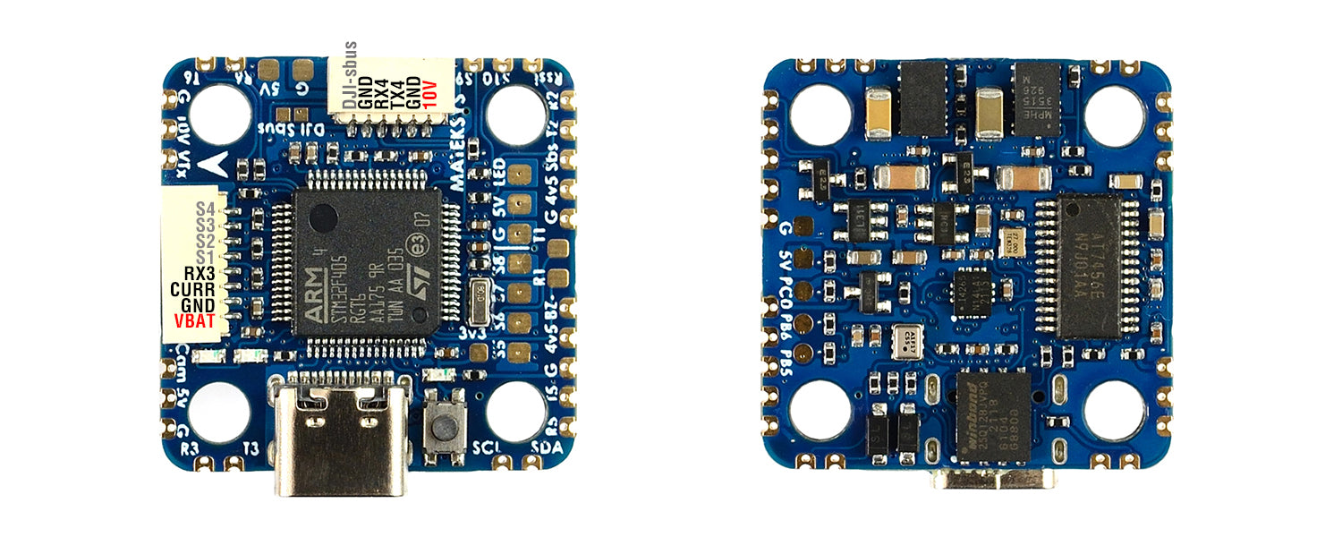 Matek F405-MiniTE Flight Controller with ICM42605 for Enhanced Performance