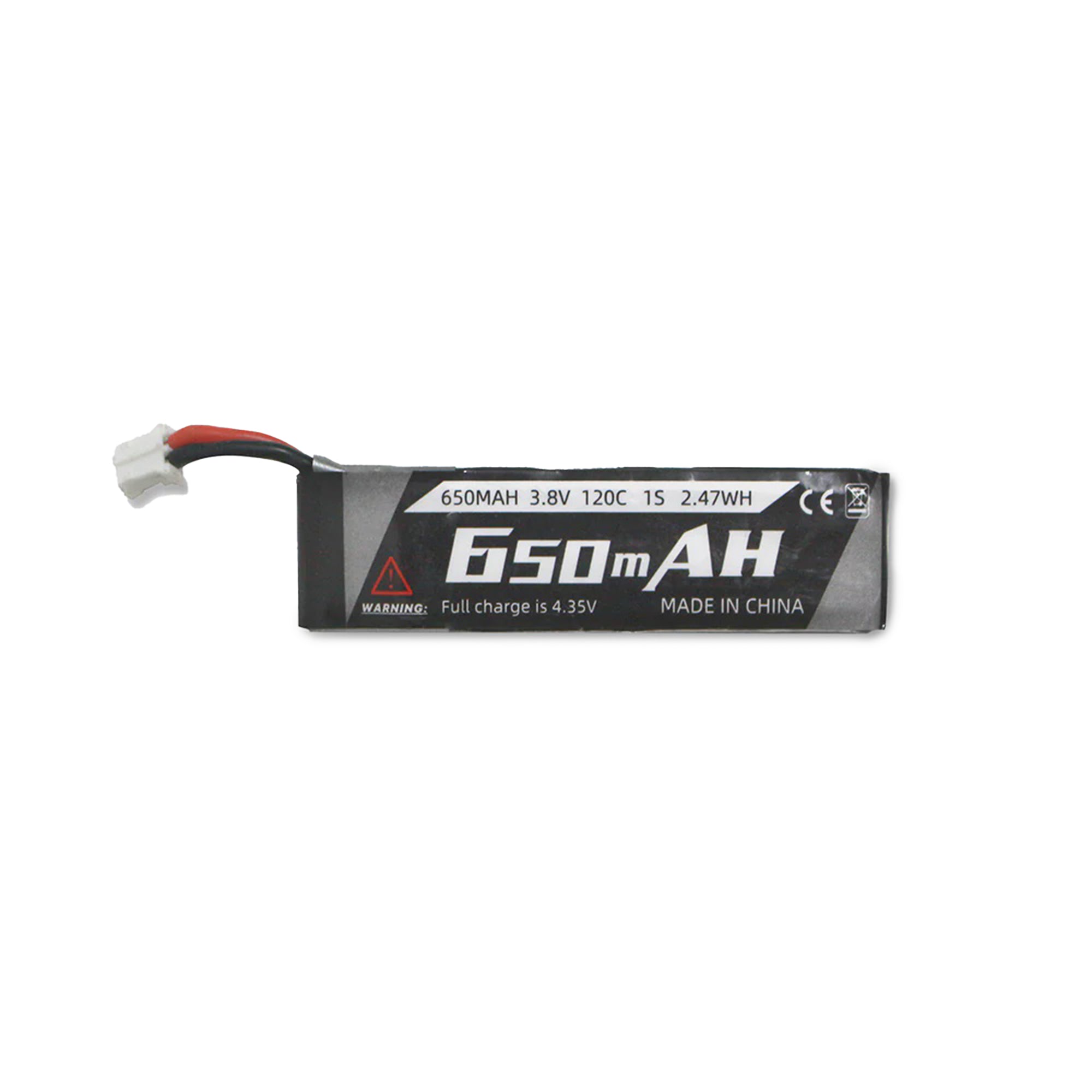 EMAX 1s 650mAh HV Lipo Battery - Ideal for Tinyhawk! 
